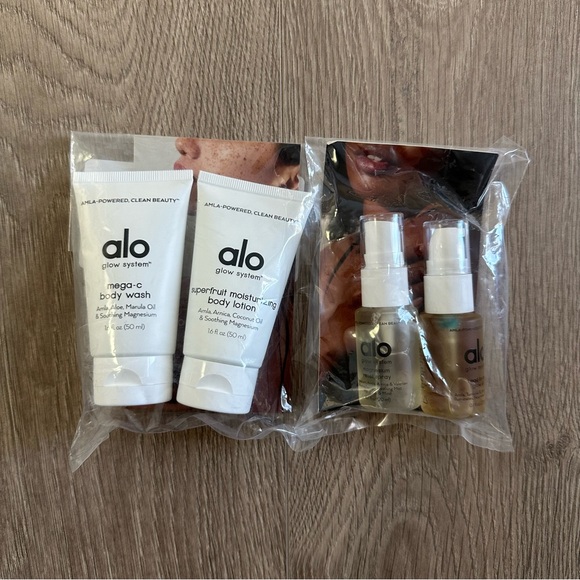 ALO Yoga Other - 🆕 Alo Clean Glow Body System - Set of 4 Travel Size